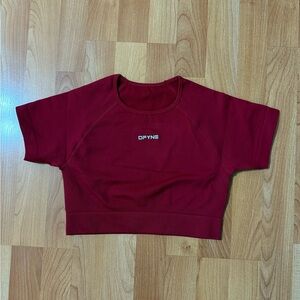DFYNE Impact Crop Top - “Crimson”